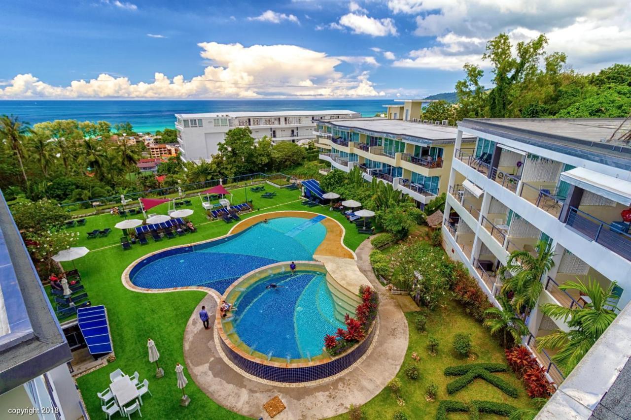 Karon Butterfly Kata Hill Condo By The Sea Ban Karon Eksteriør billede