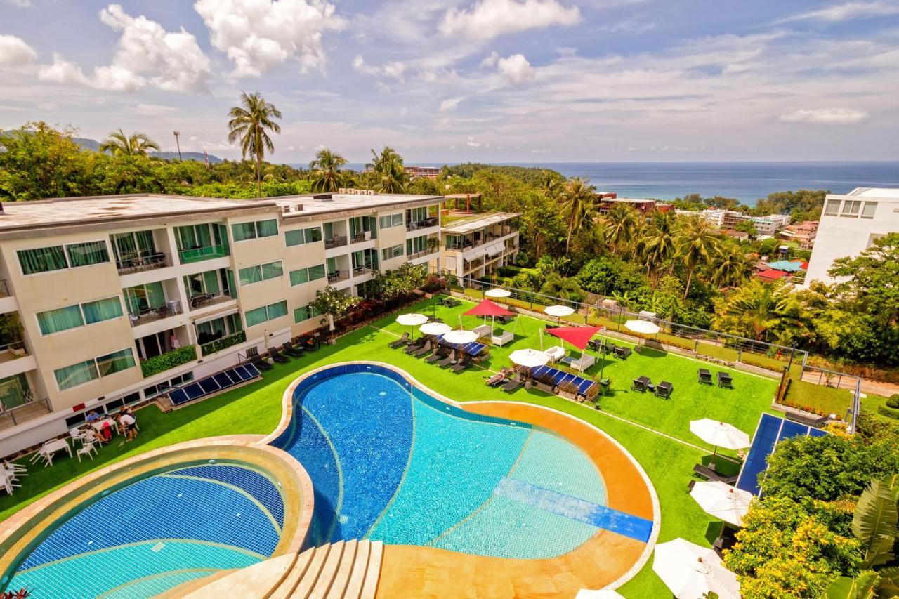 Karon Butterfly Kata Hill Condo By The Sea Ban Karon Eksteriør billede